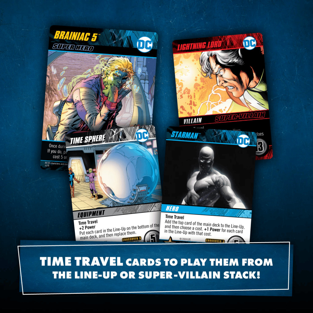 DC Deck-Building Game: Oversized Card Sleeves (50-Pack)