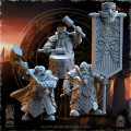 The Beholder Miniatures - Nains - Commandement Têtes de Fer 0