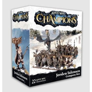 Kings of War - Champions - Jorden Talensen Company Box