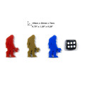 5PCS Barbarian Meeple Figures 45