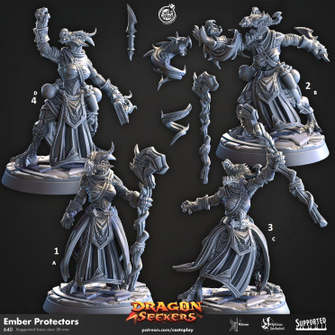 Cast n Play - Dragon Seekers - Ember Protectors