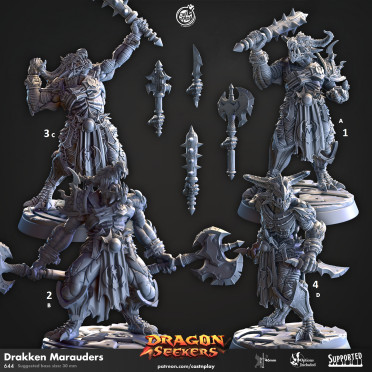 Cast n Play - Dragon Seekers - Maraudeurs Drakken