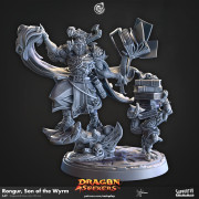 Cast n Play - Dragon Seekers - Rongur, Son of the Wyrm