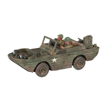 Bolt Action - USA - Ford GPA Amphibious Jeep with US Army Crew