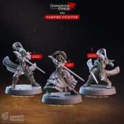 Cast n Play - Guilde du Donjon - Combattante Vampire
