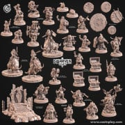 Cast n Play - Dwarven Legacy - Complet Set