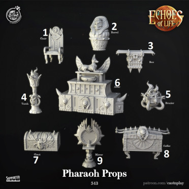 Cast n Play - Echoes of Life - Pharaoh Props