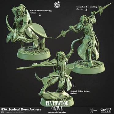 Cast n Play - Elvenwood Grove - Sunleaf Archers