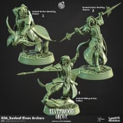 Cast n Play - Bosquet d'Elvenwood - Archers de Feuille d'Ete