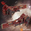 Dropfleet Commander - Bioficer Battleship 2
