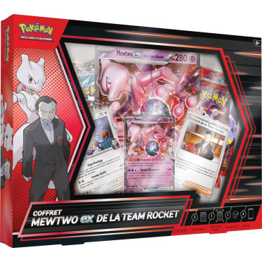 Pokémon : Coffret Mewtwo‑ex de la Team Rocket