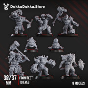 DakkaDakka Store - Orks - Wercking Gang -  Head Crackaz Mob