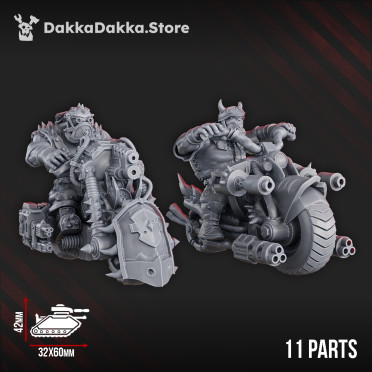 DakkaDakka Store - Orks - Wercking Gang - Hot Wheelz Posse