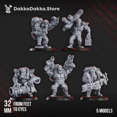 DakkaDakka Store - Orks - Wercking Gang - Umiez Burnerz