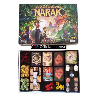 Les Ruines Perdues De Narak et deux extensions - Insert