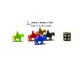 5PCS Cowboy Meeple Figures 33