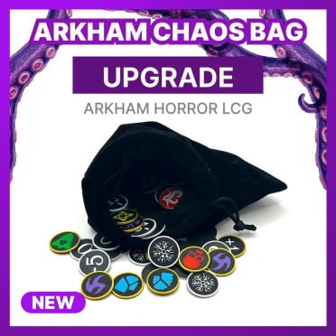 Horreur à Arkham JCE - Sac du chaos et 72 jetons