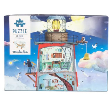 Puzzle - Phare - 500 pièces
