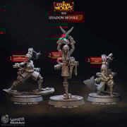 Cast n Play - Eternal Monks - Shadow Monks