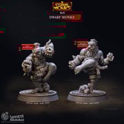 Cast n Play - Eternal Monks - Dwarfs Monks