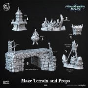 Cast n Play - Forgotten Maze - Terrains
