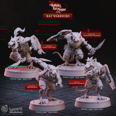 Cast n Play - Balade de la Peste du Rat - Guerriers Rat