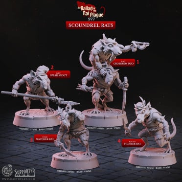 Cast n Play - Balade de la Peste du Rat - Canailles Rat