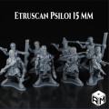 Rise Miniatures - Wars of Antiquity - Javeliniers Etrusques avec ou sans boucliers – 15 mm 1