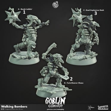Cast n Play - Convois Gobelin - Bombes Mobiles