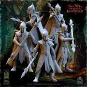 The Beholder Miniatures - Sylvains - Lanciers