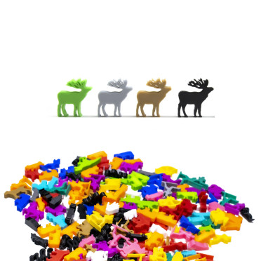 Meeple - Cerf x5