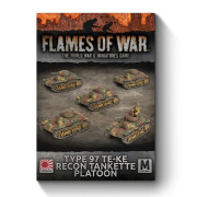 Flames of War - Pacific - Type 97 Te-Ke Recon Tankette Platoon