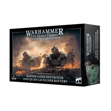 The Horus Heresy - Châssis Rapier avec Destructeur Laser et Lanceur Quadruple