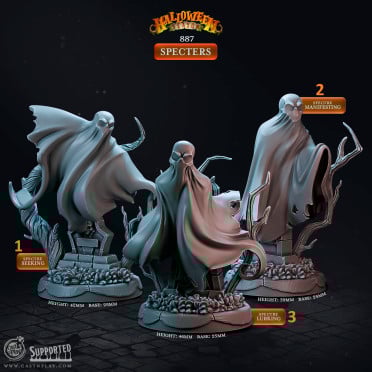 Cast n Play - Saison d'Halloween - Spectres