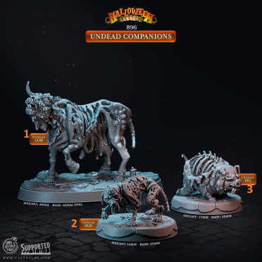 Cast n Play - Saison d'Halloween - Compagnons Mort-vivants