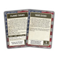 Flames of War - Pacific - American Command Card Pack (Limited Edition) 2