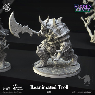 Cast n Play - Crypte Cachée - Troll Réanimés