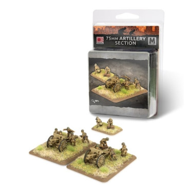 Flames of War - Pacific - Japanese 75mm Field Artillery Section