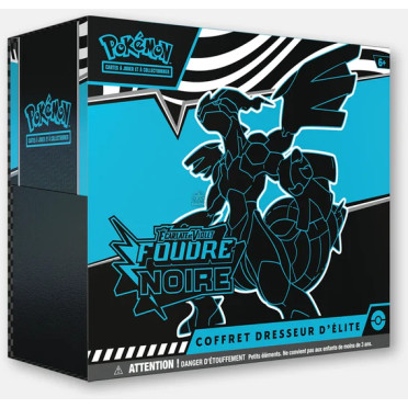 Pokémon : Coffret Dresseur d’élite Écarlate et Violet – Foudre Noire