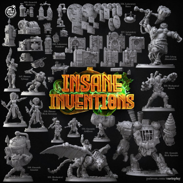 Cast n Play - Folles Inventions - Set Complet