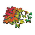 Puzzle Wood Craft - Rainbow Butterflies - 500 Pièces 3