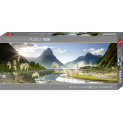 Puzzle - Milford Sound Panoramique- 1000 pièces