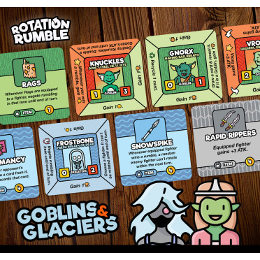 Rotation Rumble - Goblins & Glaciers - Print & Play