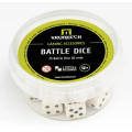 Kromlech - 25xBattle Dice Ivory 12mm 1