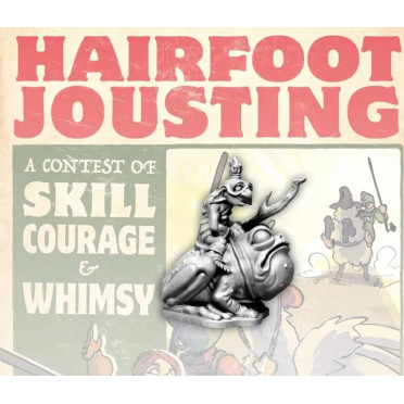 Hairfoot Jousting - Wartnose Jouster Riding a Hornfrog