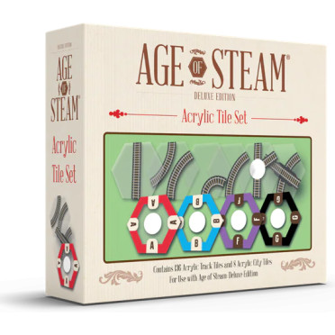 Age of Steam Deluxe: Acrylic Track Tiles