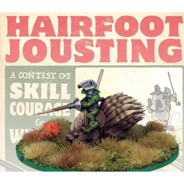 Hairfoot Jousting - Wartnose Jouster Riding a Porcupine