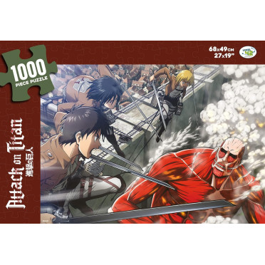 Puzzle - Attack on Titan - 1000 pièces