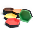 Magnetic Token Trays Bundles - Hexagon with Dividers 2