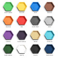 Magnetic Token Trays - Hexagon with Dividers 6